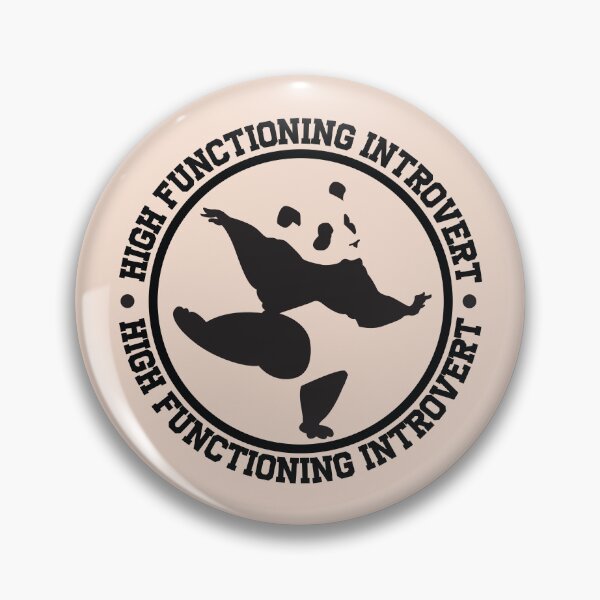 Item preview, Funny Quote High Functioning Introvert  designed and sold by bolimj.