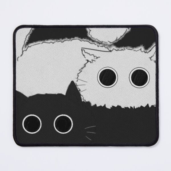 Item preview, Fluffy Loaf Cats Black and White designed and sold by Infernia.