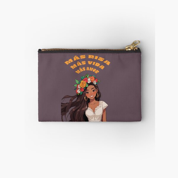 Item preview, MORE LAUGHTER MORE LIFE MORE LOVE POSITIVE SPANISH QUOTES ANIME ILLUSTRATION designed and sold by La Loca.