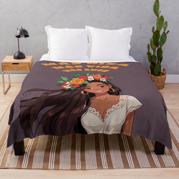 Item preview, MORE LAUGHTER MORE LIFE MORE LOVE POSITIVE SPANISH QUOTES ANIME ILLUSTRATION designed and sold by La Loca.