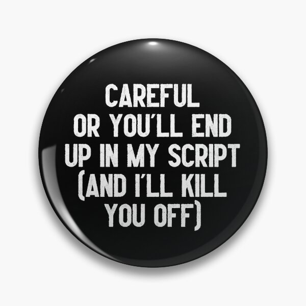 Item preview, Careful (Playwright)  designed and sold by Very Serious Writer.