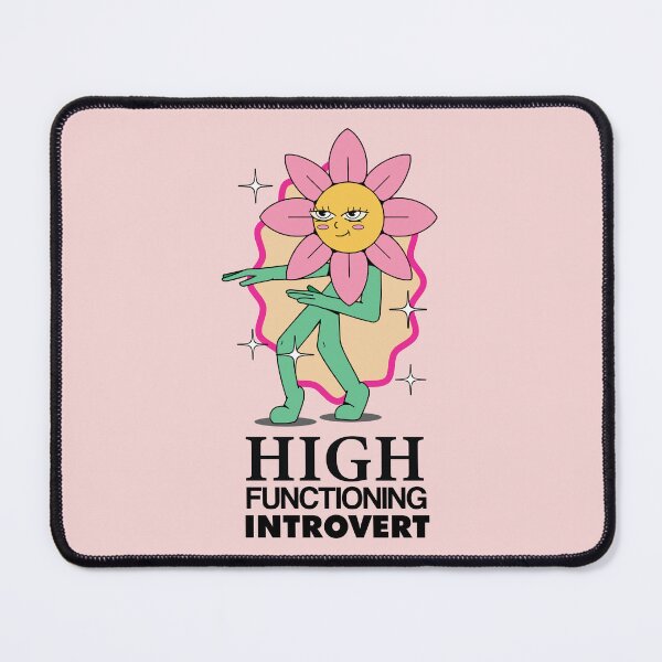 Item preview, Funny Quote High Functioning Introvert designed and sold by bolimj.