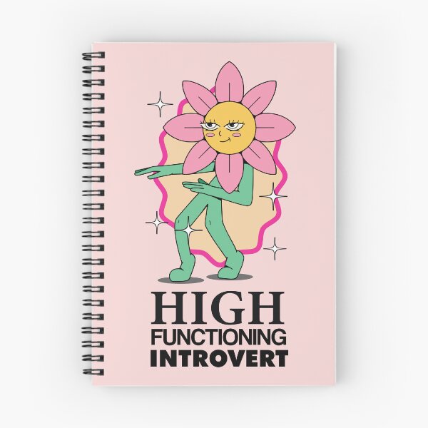 Item preview, Funny Quote High Functioning Introvert  designed and sold by bolimj.