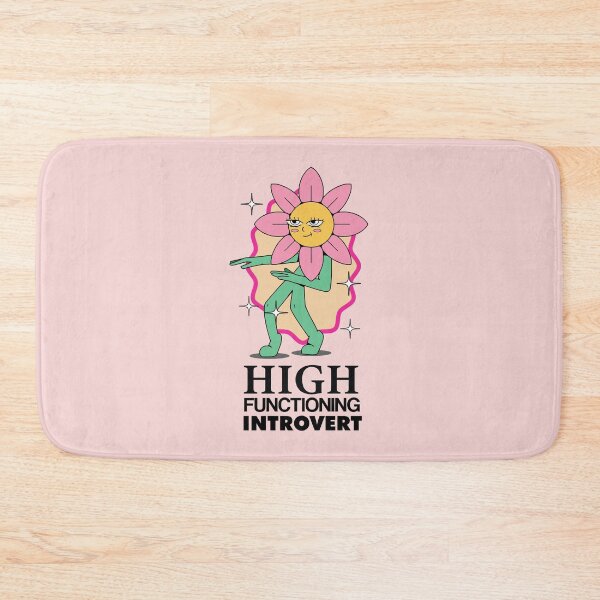 Item preview, Funny Quote High Functioning Introvert  designed and sold by bolimj.