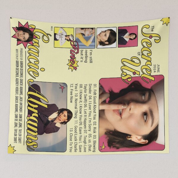 Item preview, Gracie Abrams - The Secret of Us Poster designed and sold by matt lucas.