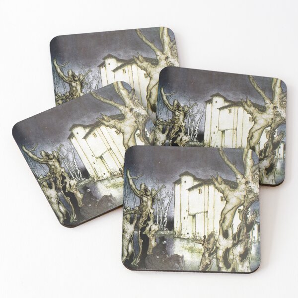 Item preview, The Fall of The House of Usher - Arthur Rackham for Edgar Allan Poe designed and sold by forgottenbeauty.