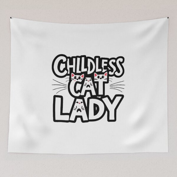 Item preview, Childless Cat Lady designed and sold by Modesigny.