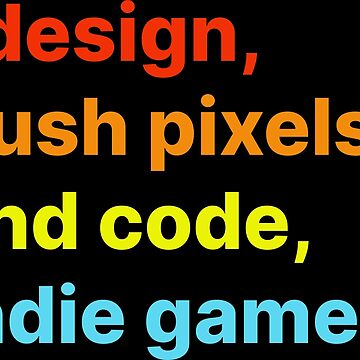 Artwork thumbnail, I design, push pixels, and code, indie games by darkskygear