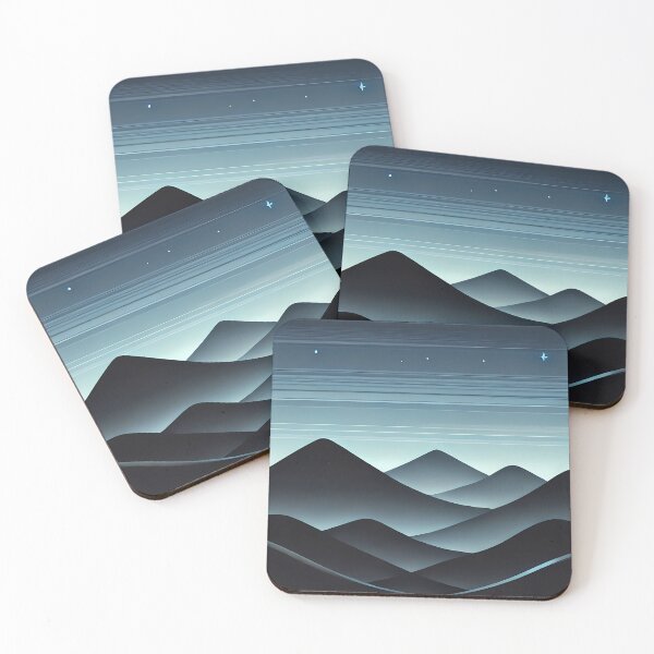 Item preview, Dusk in the mountains designed and sold by LivingInThinAir.