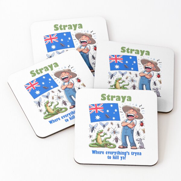 Item preview, Straya: ¡donde todo intenta matarte! designed and sold by Black Sands Art.
