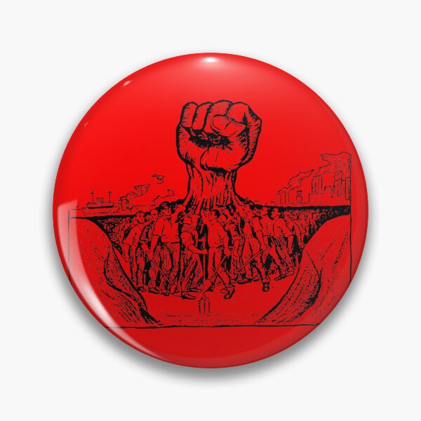 Item preview, The Hand that Rules the World: An IWW Graphic of Empowerment designed and sold by fuzzynautilus.
