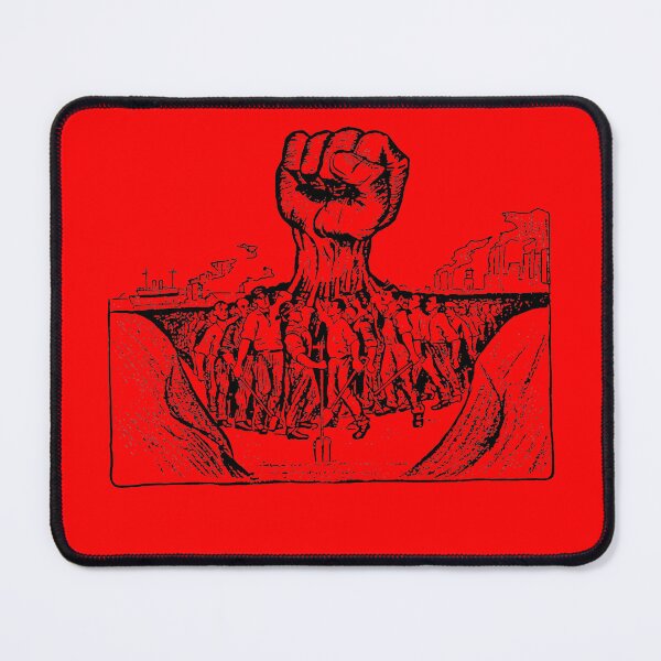 Item preview, The Hand that Rules the World: An IWW Graphic of Empowerment designed and sold by fuzzynautilus.