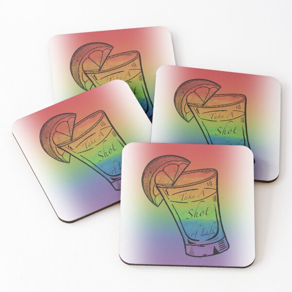 Item preview, Rainbow Take A Shot of Life designed and sold by Inx Artworks.