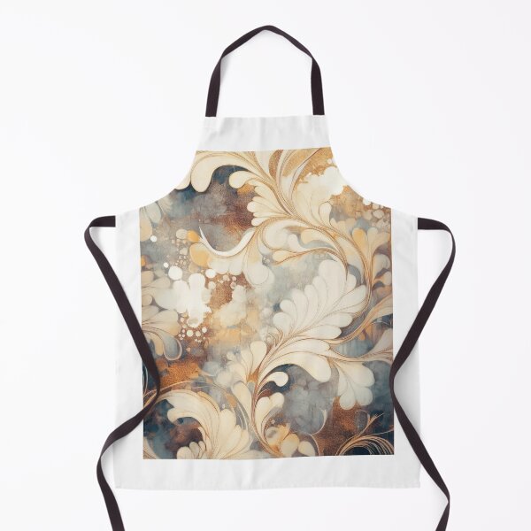 Artikelvorschau, Strukturierte rustikale Vintage-Blumenblätter in neutralen Farben, Gold- und Cremetönen entworfen und verkauft von navitalidesign.