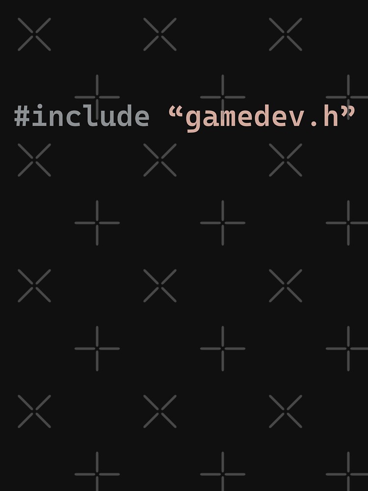 Thumbnail 7 of 7, Classic T-Shirt, #include gamedev.h designed and sold by darkskygear.