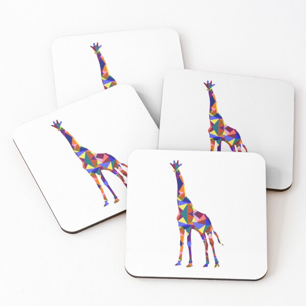 Item preview, Kaleido-Giraffe (White) designed and sold by HaNoFri.