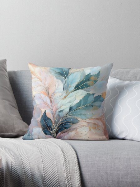 Artikel-Vorschau von Strukturierte rustikale Vintage-Blumenblätter in neutralen Farben, Rosa-, Grün- und Goldtönen, designt und verkauft von navitalidesign.