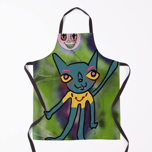 Item preview, Cat moon balloon designed and sold by turddemon.