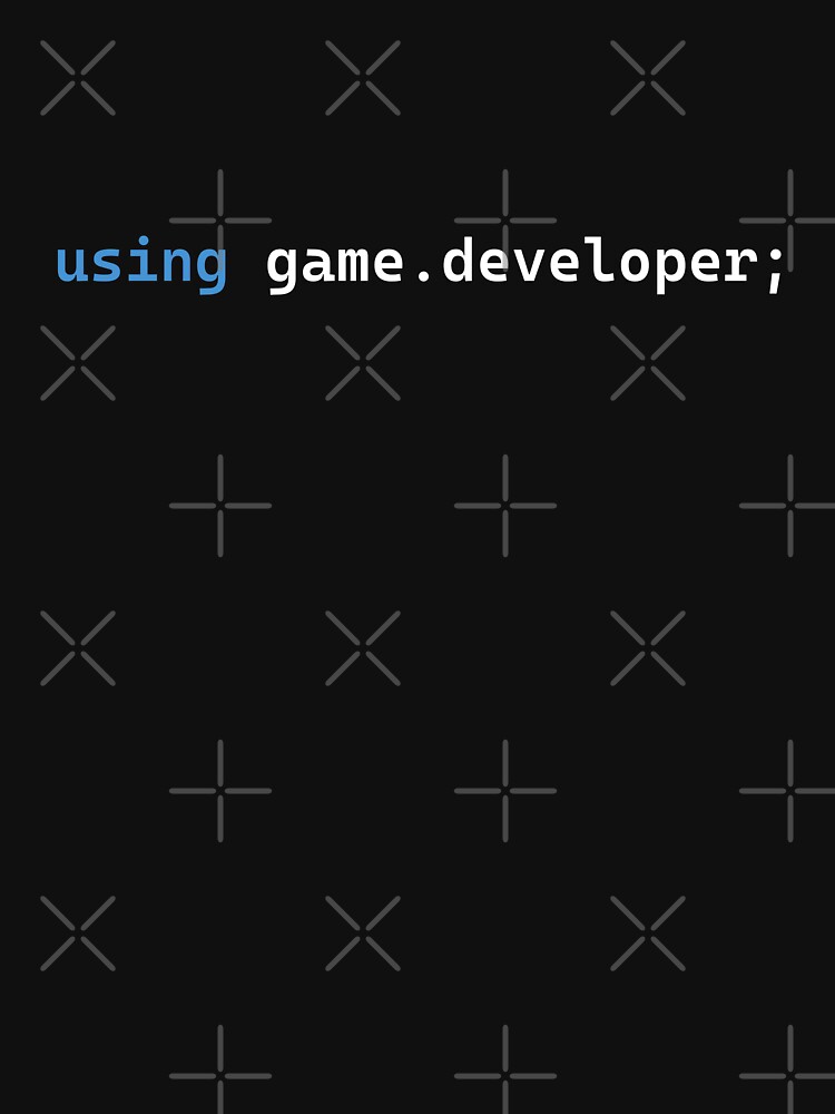 Thumbnail 7 of 7, Classic T-Shirt, using game.deveveloper; designed and sold by darkskygear.