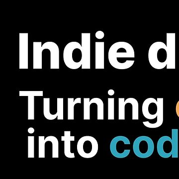 Artwork thumbnail, Indie devs: Turning coffee into code. by darkskygear