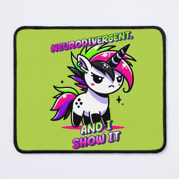 Item preview, Neurodivergent, and I Show It - Sarah designed and sold by 3DAF.