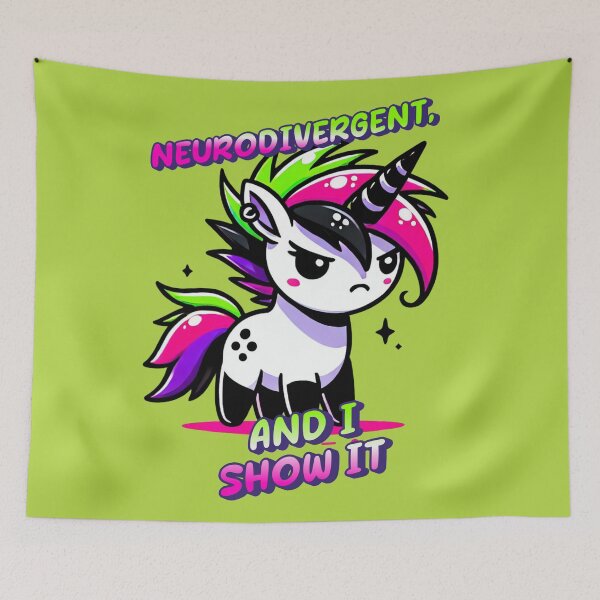 Item preview, Neurodivergent, and I Show It - Sarah designed and sold by 3DAF.
