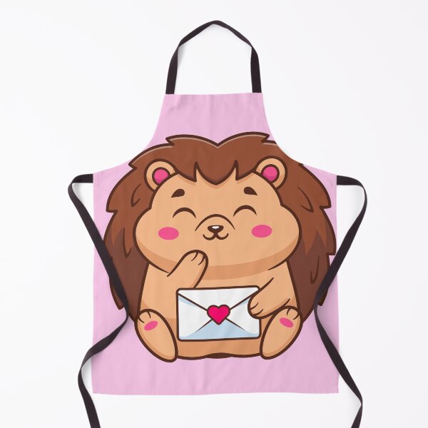 Item preview, Cute Hedgehog Holding Love Envelope Cartoon Vector Icon Illustration designed and sold by hjian8219.