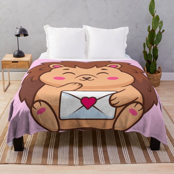 Item preview, Cute Hedgehog Holding Love Envelope Cartoon Vector Icon Illustration designed and sold by hjian8219.