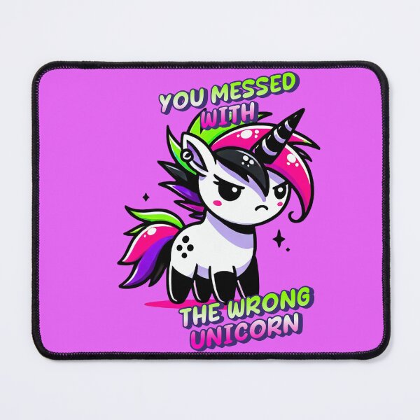 Item preview, You Messed with the Wrong Unicorn - Sarah designed and sold by 3DAF.