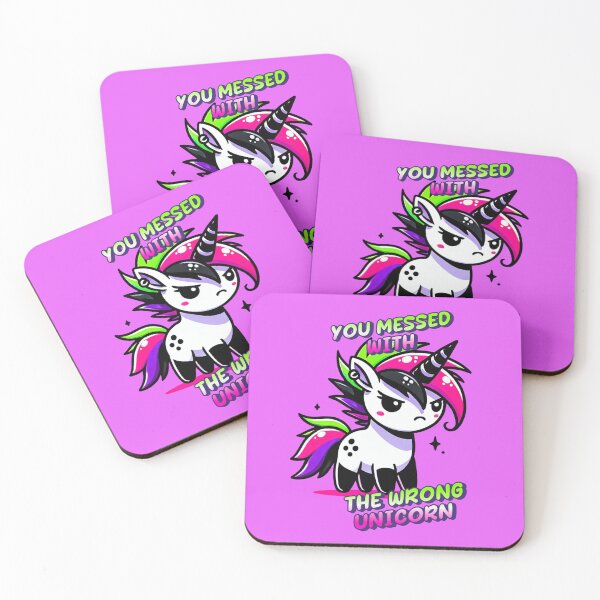 Item preview, You Messed with the Wrong Unicorn - Sarah designed and sold by 3DAF.