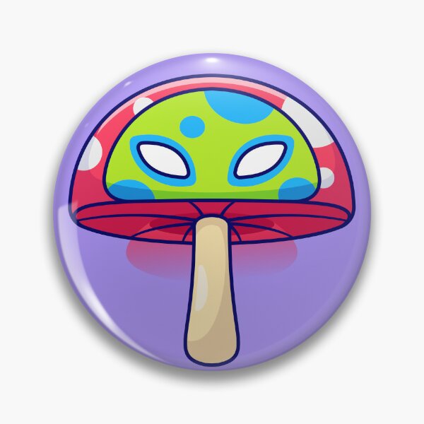 Item preview, Cute Mushroom Wearing Mask Cartoon designed and sold by hjian8219.