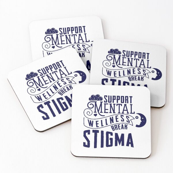 Item preview, Break Stigma: Support Mental Wellness designed and sold by LatoriaStyle.