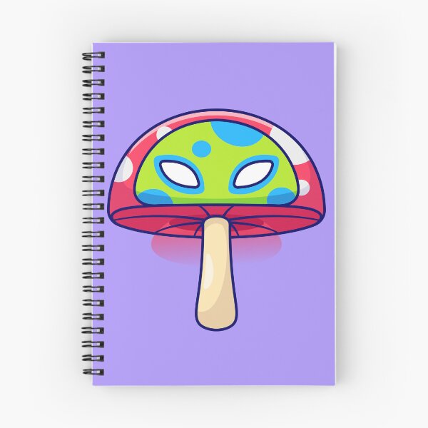 Item preview, Cute Mushroom Wearing Mask Cartoon designed and sold by hjian8219.