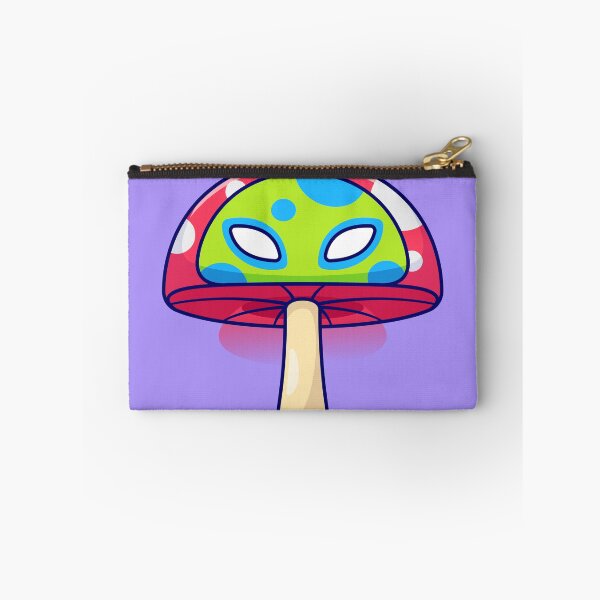 Item preview, Cute Mushroom Wearing Mask Cartoon designed and sold by hjian8219.