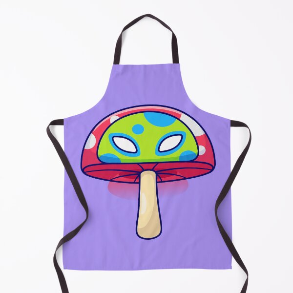 Item preview, Cute Mushroom Wearing Mask Cartoon designed and sold by hjian8219.