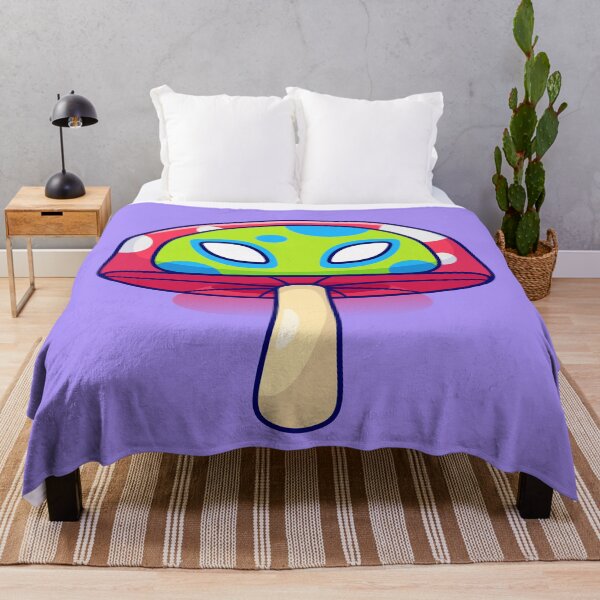 Item preview, Cute Mushroom Wearing Mask Cartoon designed and sold by hjian8219.