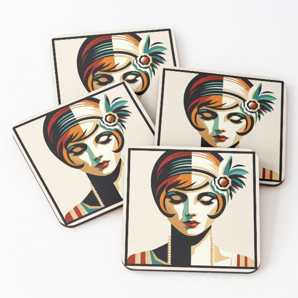 Item preview, Art Deco Flapper Collection #1 022 - Ophelia designed and sold by elektronen.