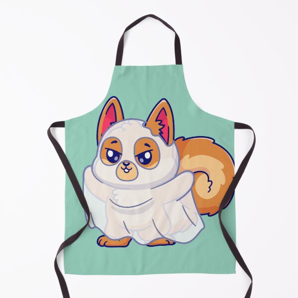 Item preview,  Cute Squirrel Ghost Cartoon Vector Icon Illustration designed and sold by hjian8219.
