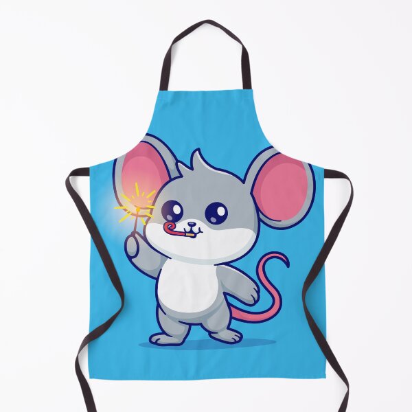 Item preview,  Cute Mouse Playing Fireworks Cartoon Vector Icon Illustration designed and sold by hjian8219.