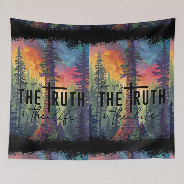 Item preview, The Way, The Truth, The Life-black designed and sold by JLZS.