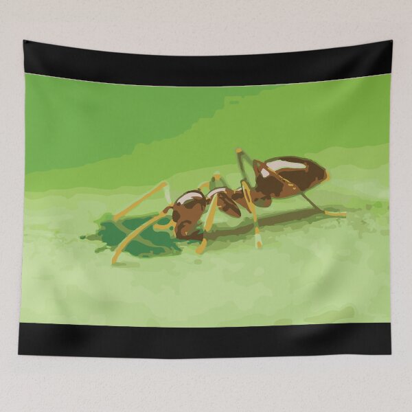 Item preview, Ant Drinking Illustration designed and sold by Corner-Distro.