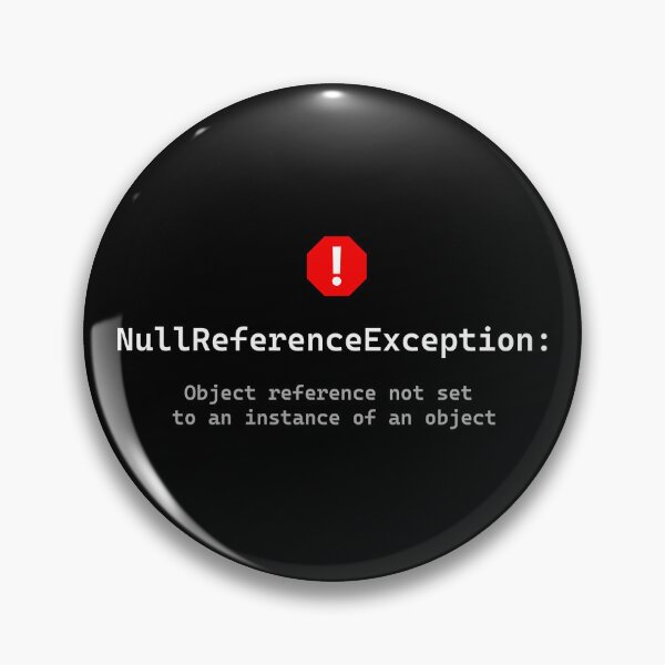 Item preview, NullReferenceException designed and sold by darkskygear.