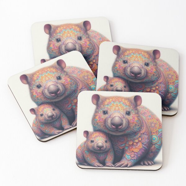 Item preview, Colour me wombats designed and sold by J7Simpson.