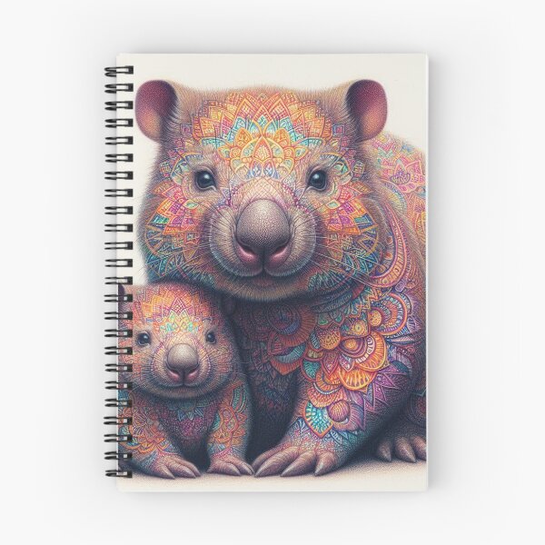 Item preview, Colour me wombats designed and sold by J7Simpson.