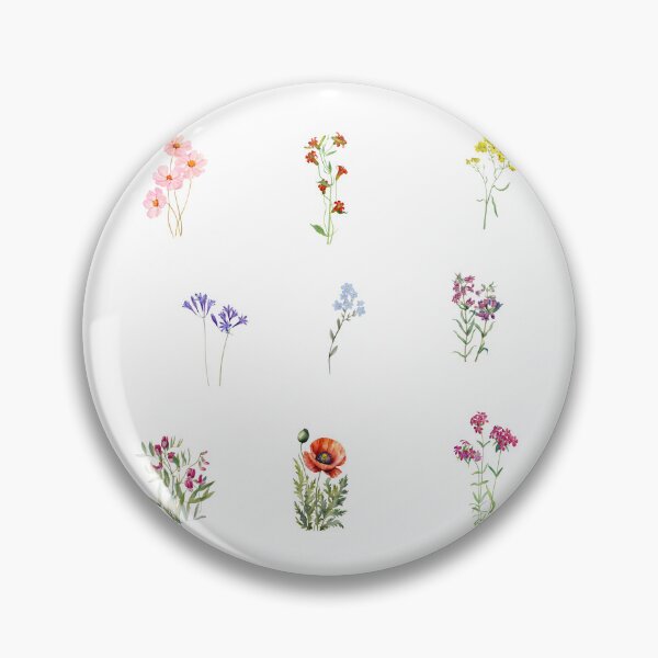Item preview, Pretty Watercolor Summer Flowers  designed and sold by silviaol.
