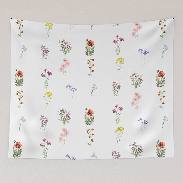 Item preview, Pretty Watercolor Summer Flowers  designed and sold by silviaol.