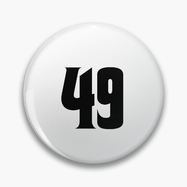 Item preview, 49, forty-nine, black, corleone designed and sold by Numbers-Art.