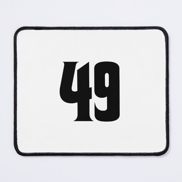 Item preview, 49, forty-nine, black, corleone designed and sold by Numbers-Art.