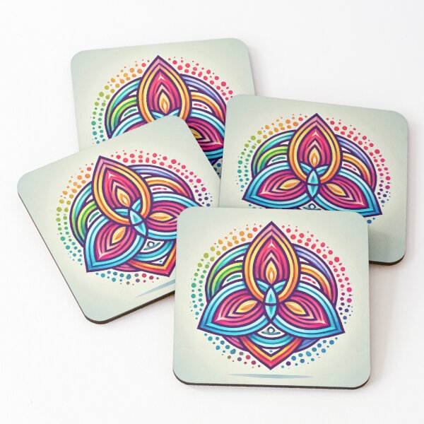 Item preview, Vivid colored trinity design designed and sold by saqui-com.