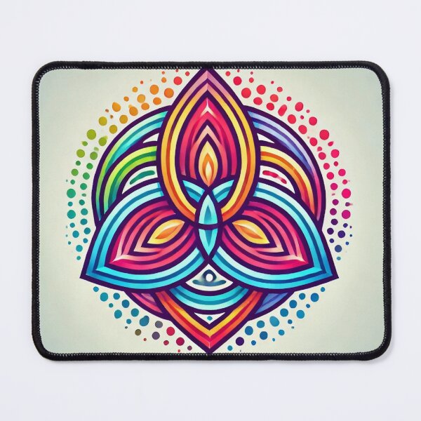 Item preview, Vivid colored trinity design designed and sold by saqui-com.